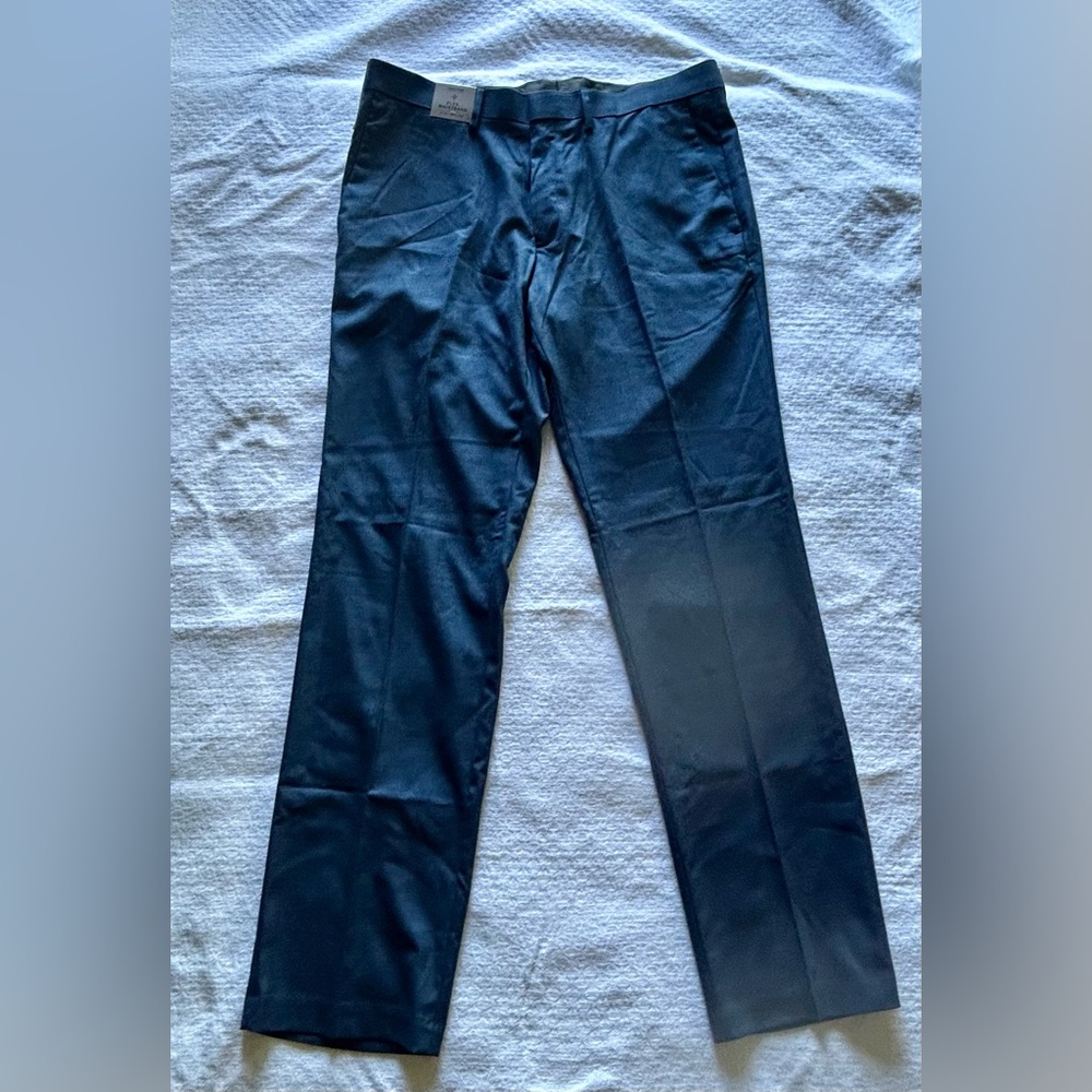 Kenneth Cole Midnight Blue Dress Pants 36 X 32 NWT